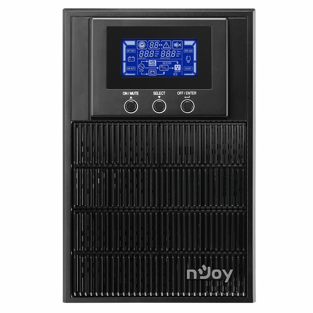 ИБП nJoy Aten Pro 1000 Schuko On-line 900W/1000VA - фото №7