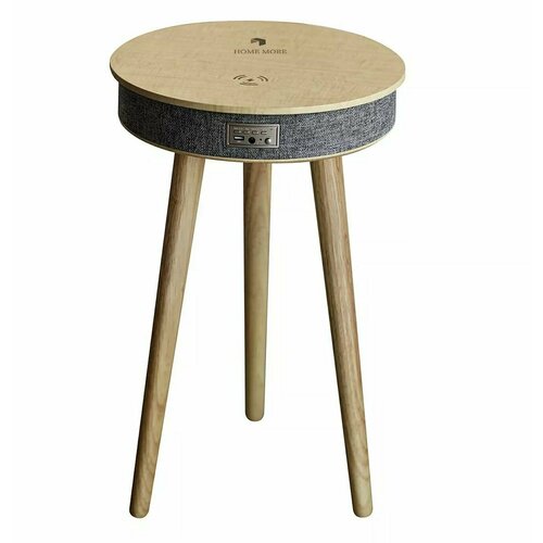 Дизайнерский стул колонка беспроводная зарядка встроенный АКБ 900 мА бежевый 1690000₽