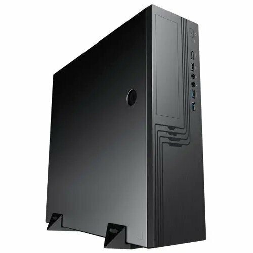 InWin Корпус EL555BK PM-450TFX,80+Bronze U3.0*2+U2*2+2*combo Audio: fan 9cm; intrusion switch 6188897 powerman корпус el555bk pm 450tfx 80 bronze u3 0 2 u2 2 2 combo audio fan 9cm intrusion switch 6188897