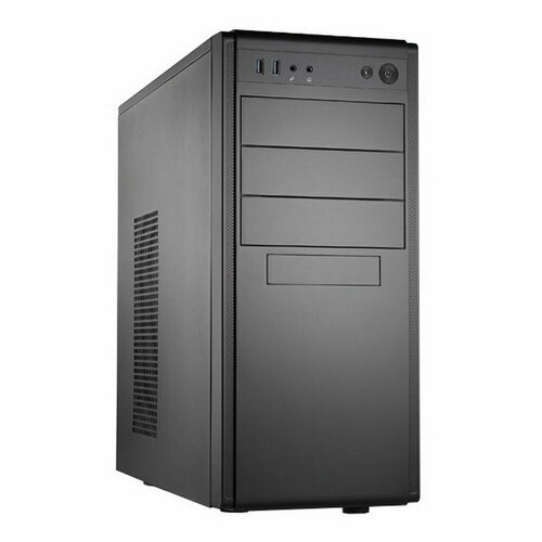 Корпус FoxLine Case Foxline FL-886-FL500S-U32 ATX case, black, w/PSU 500W 12cm, w/2xUSB3.0, w/ pwr cord, w/o FAN корпус microatx foxline fl 886 без бп чёрный