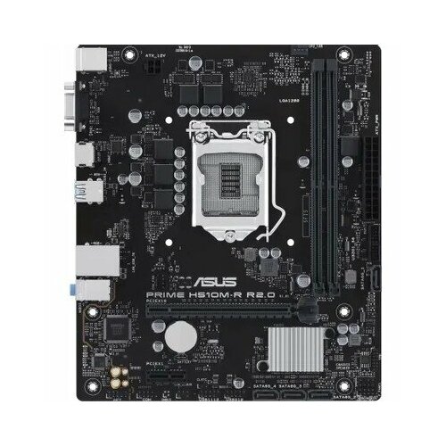 ASUS Материнская плата Asus PRIME H510M-R R20-SI Socket1200 mATX H510 2xDDR4 VGAHDMIDVI 755000₽