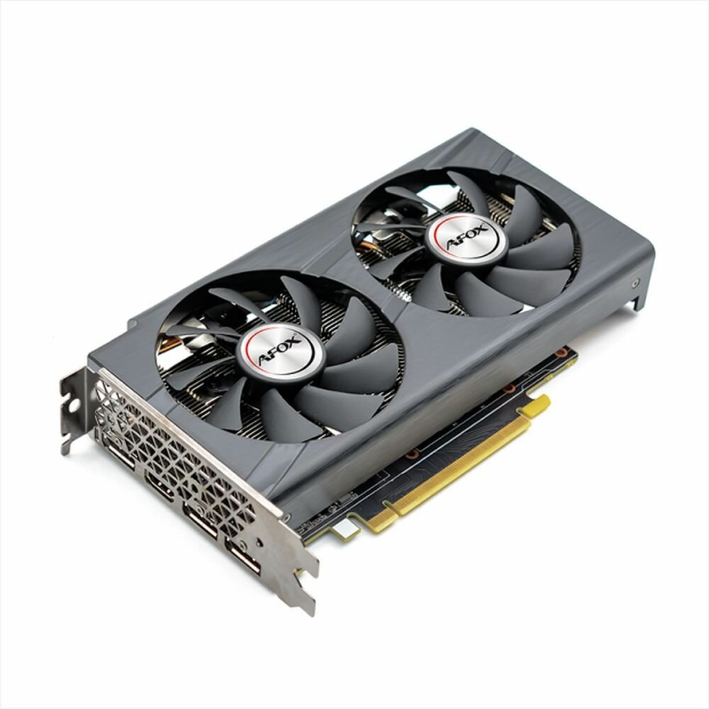 Видеокарта Afox RTX2060 6GB GDDR6 192BIT DP DVI HDMI ATX DUAL FAN RETAIL PACK