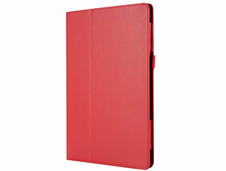 Чехол-обложка MyPads Eclissi di lusso для Sony Xperia Tablet Z из импортной кожи с мульти-подставкой в красном цвете