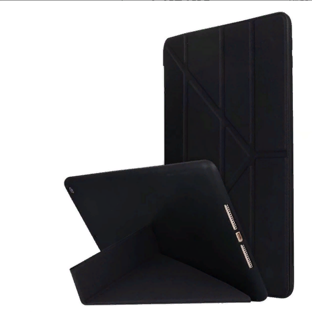 Защитный чехол MyPads с подставкой Оригами для iPad Pro 2 10.5 A1701 A1709 iPad Air 3 (2019) черный