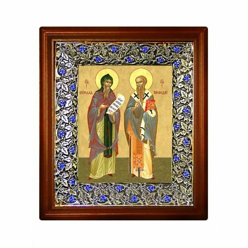 Икона Кирилл и Мефодий (21*24 см), арт СТ-09058-1