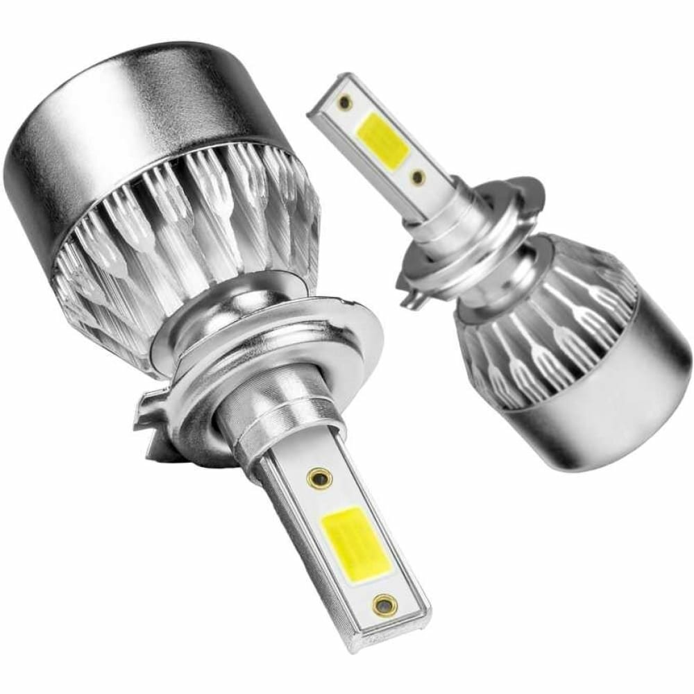 LEDZILLA Светодиодные лампы LED для авто LEDZILLA C6 H7 18Вт 12В лампочки для автомобилей в фары , комплект 2шт C6-H7