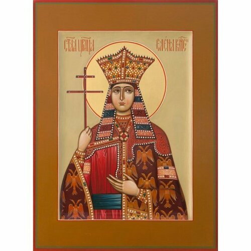 Икона Елена Константинопольская писаная, арт ИР-0331