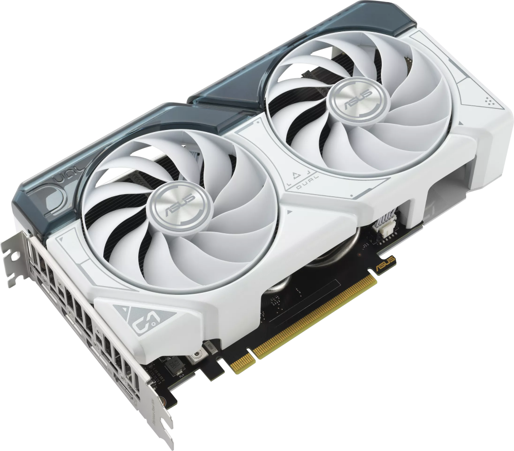 Видеокарта NVIDIA GeForce RTX 4060 Ti ASUS 8Gb (DUAL-RTX4060TI-O8G-WHITE)