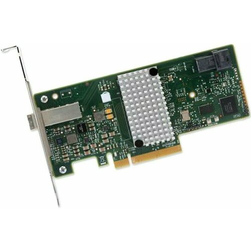 acd hba адаптер acd acd 9500 16e sgl pcie gen4 x8 lp tri mode sas sata nvme 12g hba 16port 4 extsff8644 3816 ioc 5 acd 9500 16e HBA-адаптер Areca (ARC-1330-4i4x)