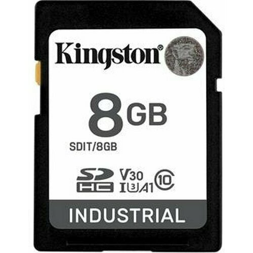 Карта памяти 8Gb SD Kingston Industrial (SDIT/8GB)