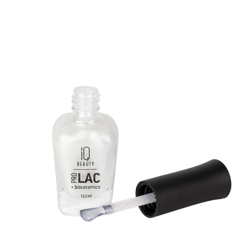 Лак для ногтей IQ Beauty №086 укрепляющий с биокерамикой 12,5 мл
