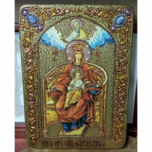 Икона Божья Матерь Державная, арт ИРП-560 икона смоленская божья матерь арт ирп 572