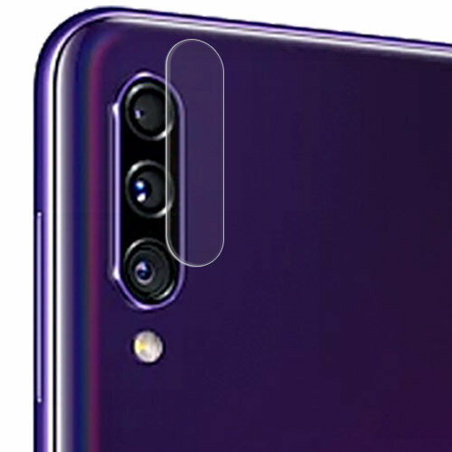 Защитное стекло Deluxe на камеру Samsung Galaxy A30s A307 прозрачное