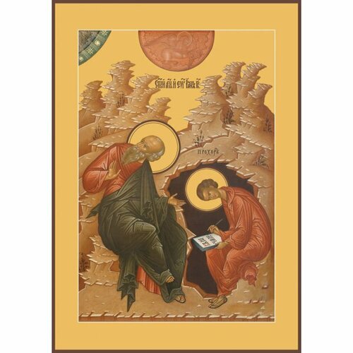 Икона Иоанн Богослов, арт MSM-471 мерная икона григорий богослов арт msm 736