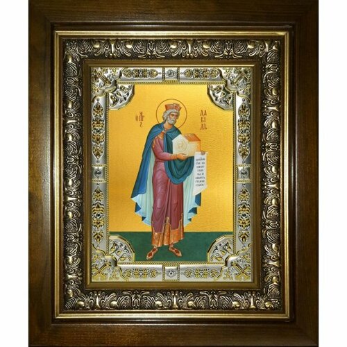 Икона Давид Царь, 18x24 см, со стразами, в деревянном киоте, арт вк-3869