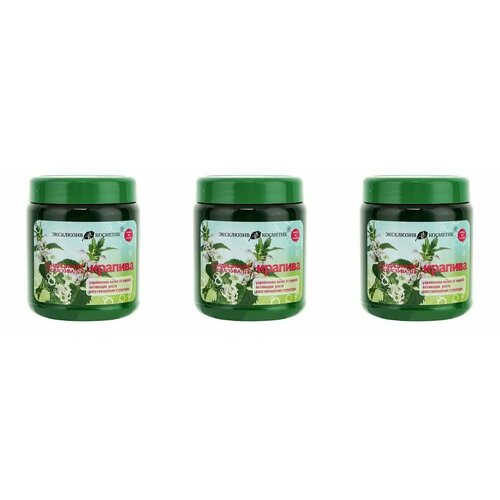 Эксклюзивкосметик Кондиционер-ополаскиватель Крапива, 500 г, 3 шт