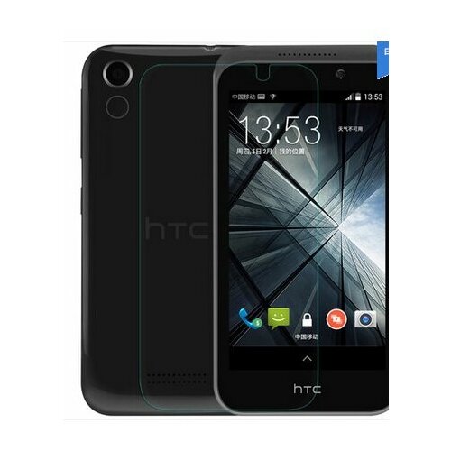 Защитная пленка MyPads для телефона HTC Desire 320 глянцевая защитная пленка для htc a7272 desire z прозрачная