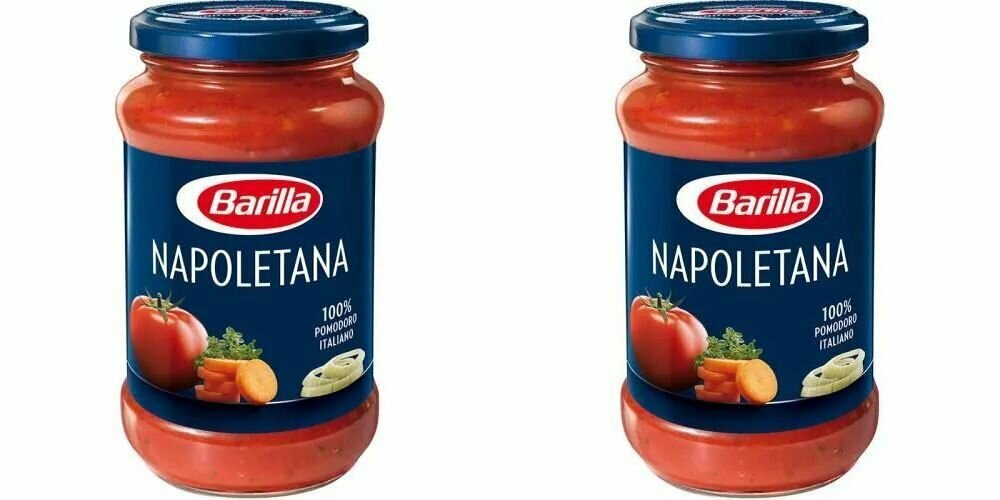 Barilla Соус томатный Napoletana с овощами, 400 г, 2 шт