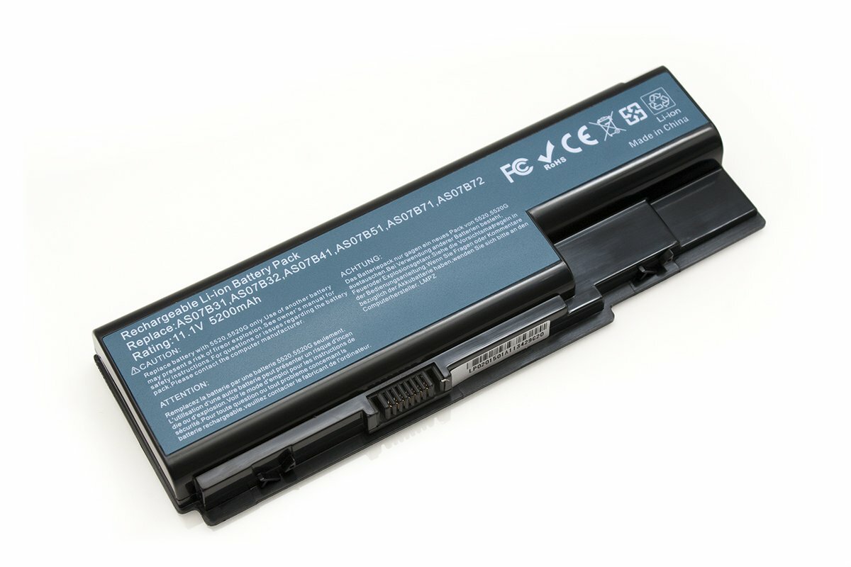 Аккумулятор для ноутбука Acer Aspire 5920G 5200 mah 11.1V