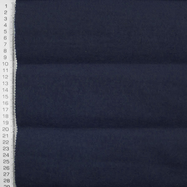 Ткань для пальто и курток, стежка синяя с шерстью100х140 см