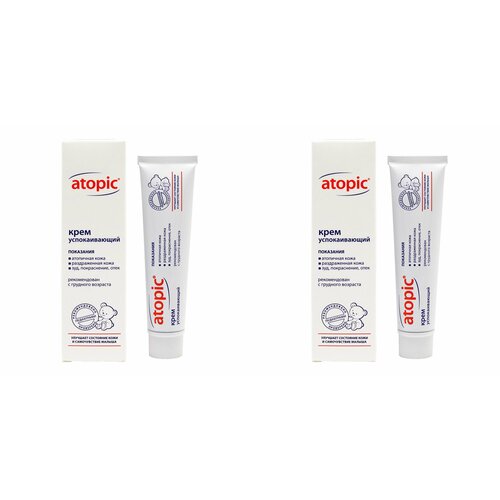 Крем детский, Atopic, успокаивающий, 46 мл, 2 шт
