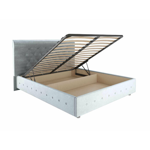 Мягкая кровать Андрия Агат с металл. ПМ, 180х190 (Dimax)