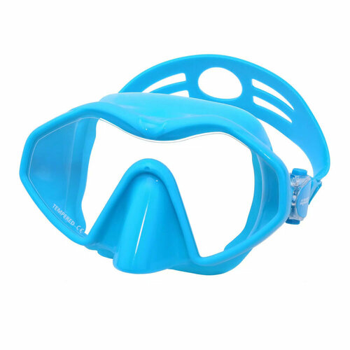 фото Aquatec маска mk-200 силикон, bl