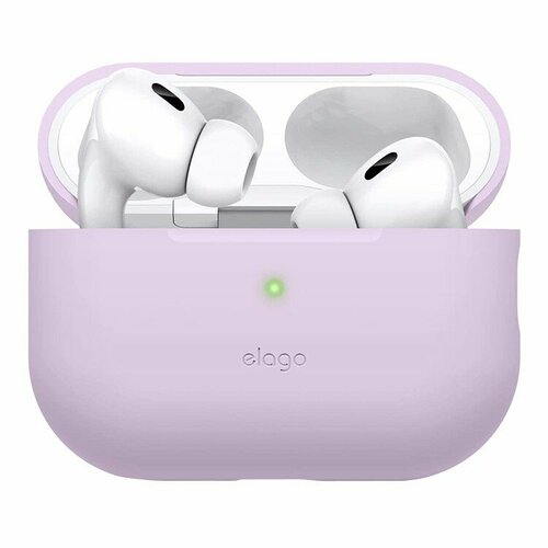 Чехол Elago Silicone case для AirPods Pro 2 (2022) Лавандовый (Lavender)