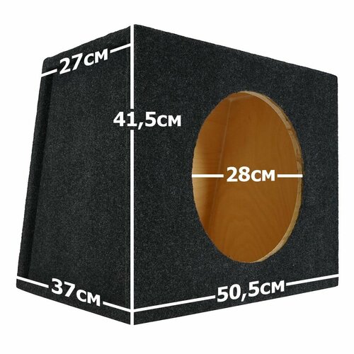 Короб под 12 сабвуфер 45 литров 377400₽