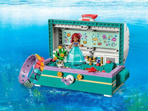 Конструктор LEGO Disney Princess 43229 Конструктор Сундук с сокровищами Ариэль