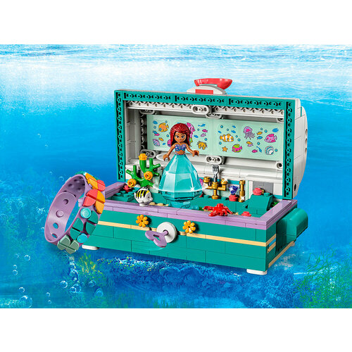 Конструктор LEGO Disney Princess 43229 Конструктор Сундук с сокровищами Ариэль набор одежды и обуви ариэль принцесса диснея