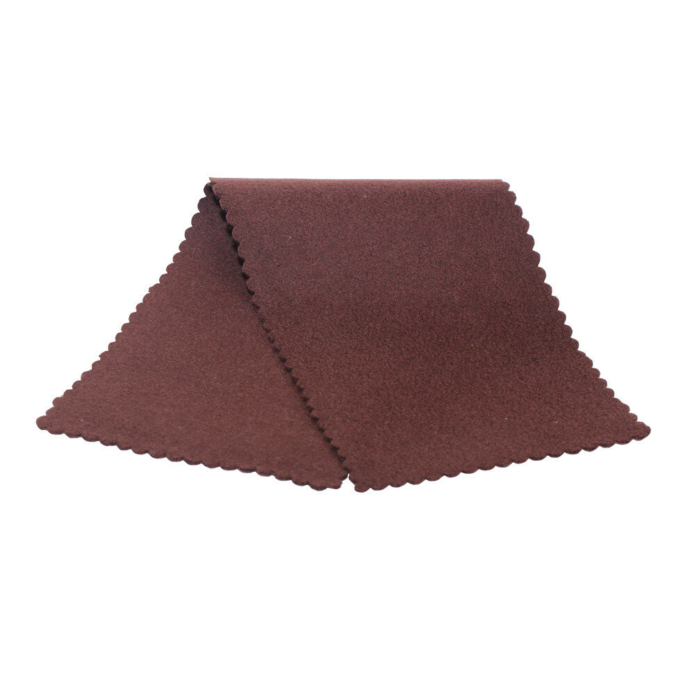 фото Бархотка шерстяная для полирования изделий из гладкой кожи Магия Гуталина.