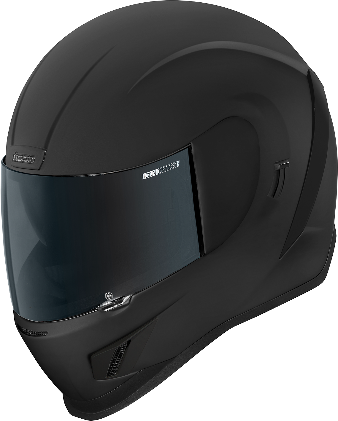Мотошлем: Airform Dark Helmet / Матовый / Черный