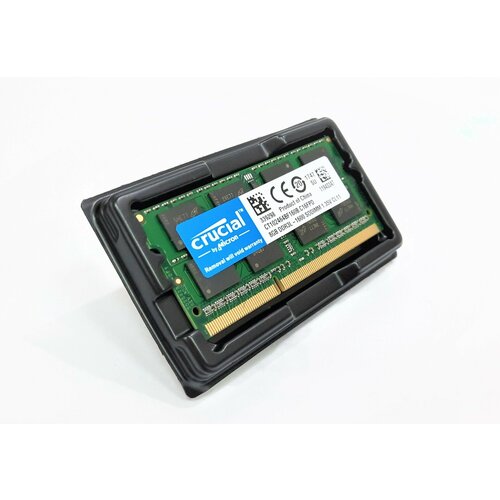 Оперативная память Crucial DDR3L 8Gb для ноутбука 1600МГц 1.35v