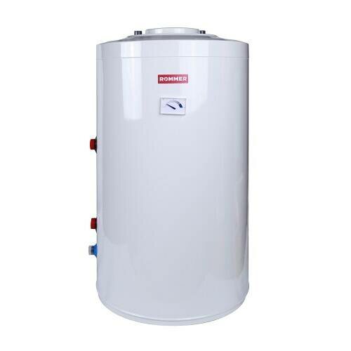 фото Водонагреватель косвенного нагрева ROMMER RWH - 150л. (1 теплообменник + ТЭН, напольное исполнение)