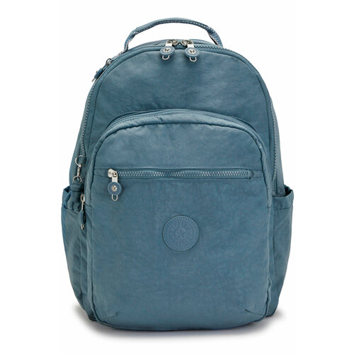 Рюкзак Kipling KI5210V35 Seoul Large Backpack *V35 Brush Blue kipling косметичка k1326596v creativity l large purse 96v blue bleu 2