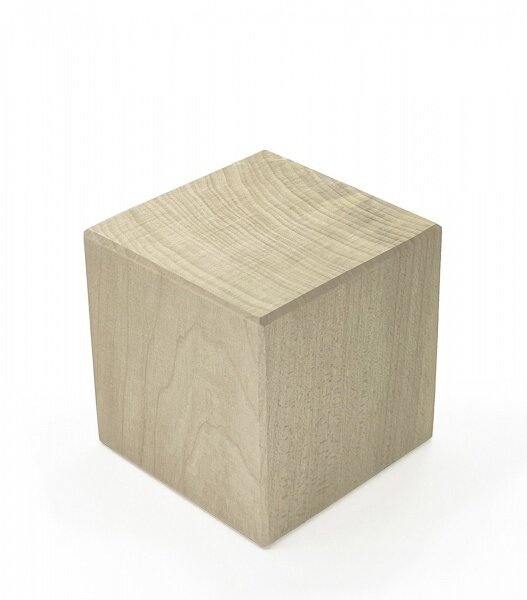 Кубик деревянный 10 см