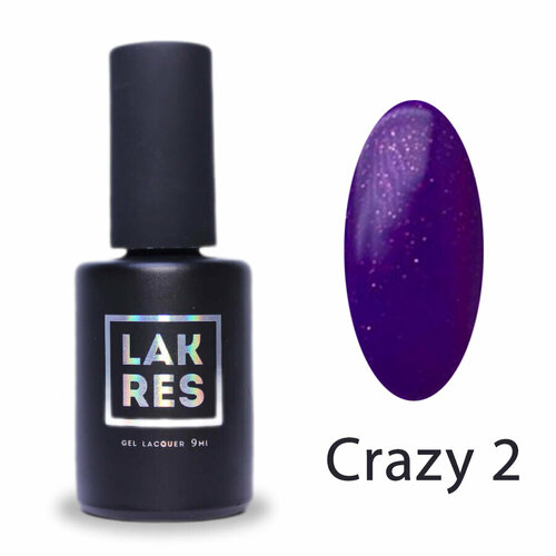 Гель-лак Lakres Crazy №02 9 мл