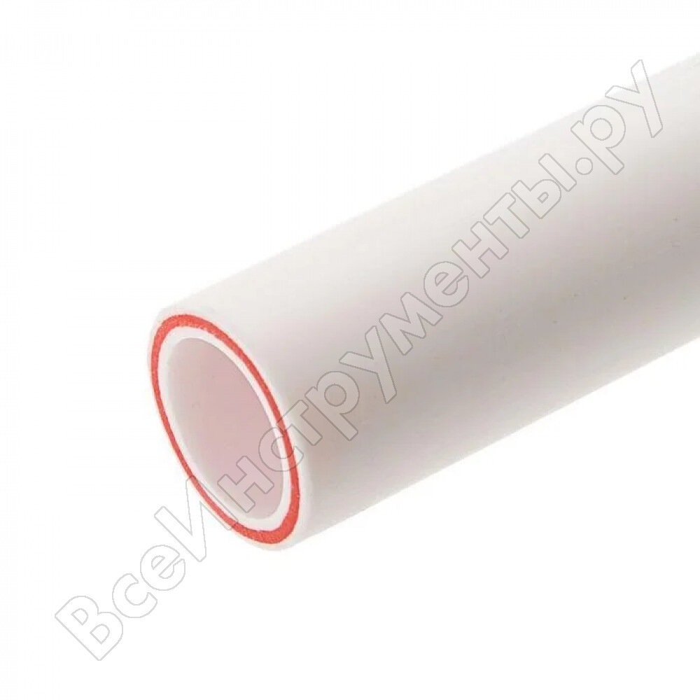 VALFEX Труба PP-R бел арм стекл 25х3,5 Ру20 SDR7,4 90С 2м 101050252 033-2472