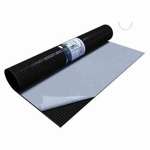 Профилированная мембрана с геотекстилем Gruntflex Drenaj 2х20 м, 40 кв. м GRUDR.2.40