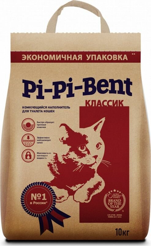 "Pi Pi Bent" Наполнитель крафт-пакет 10кг