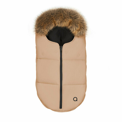 Флисовый конверт Anex Wom 0+ Footmuff, цвет Brown