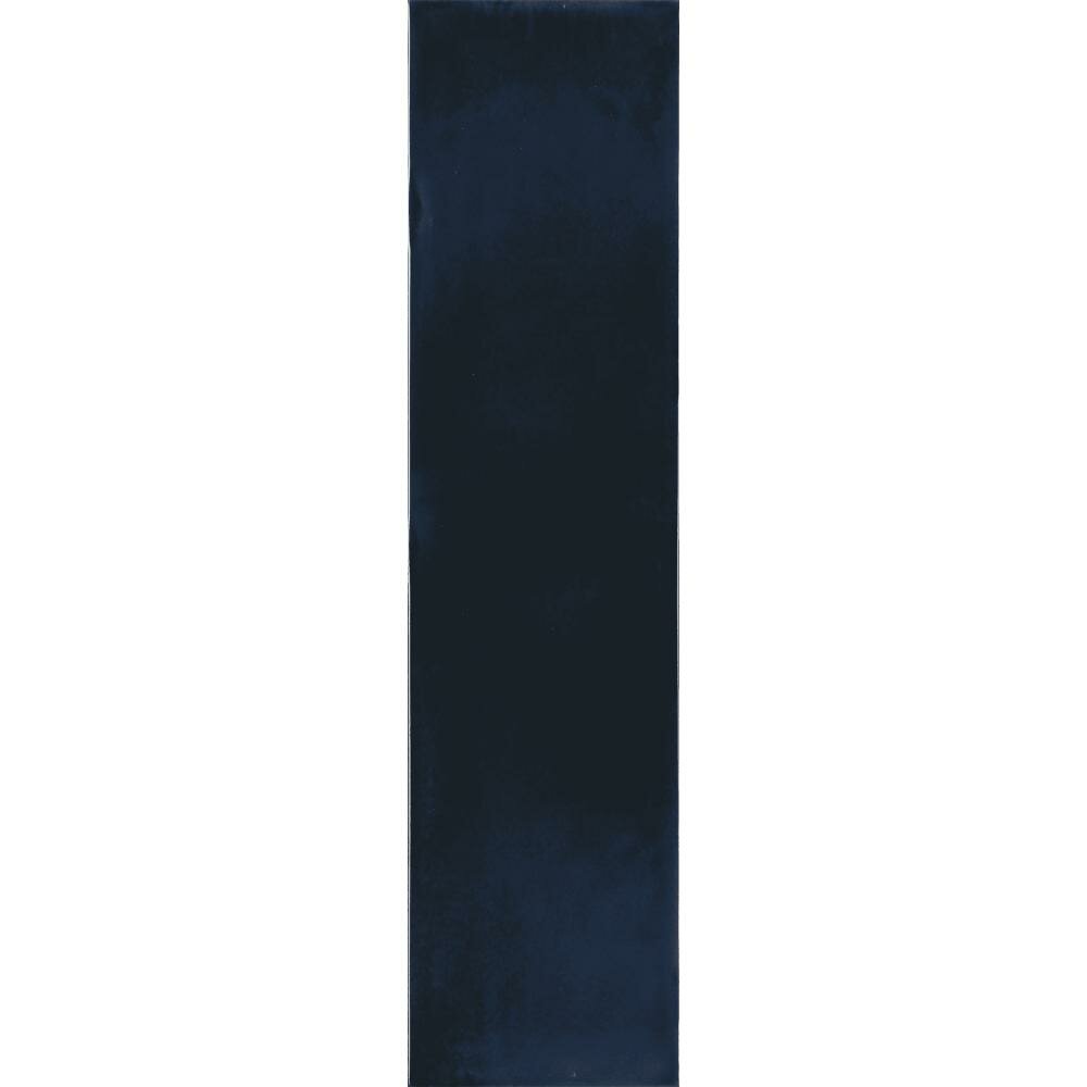 фото Плитка облицовочная Monopole Bora Bora темно-синяя глянцевая 300x75x8 мм (44 шт. = 1 кв. м.)