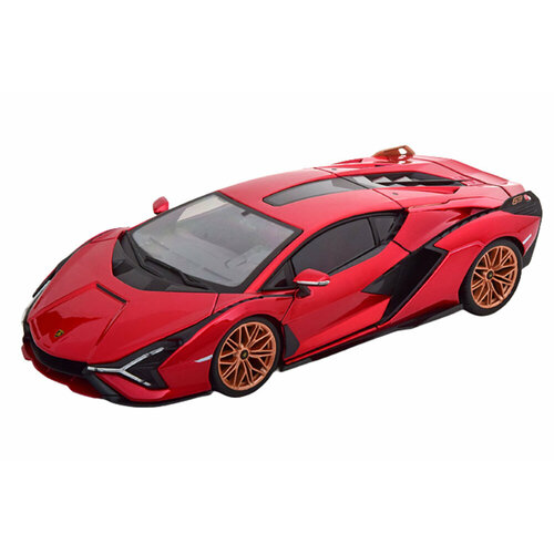 Lamborghini sian FKP37 2020 red metallic