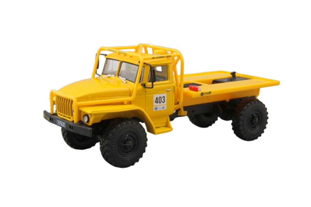 Uralsky truck URAL-43206 rally (ussr russia) yellow | УРАЛ-43206 грузовики СССР спецвыпуск #5