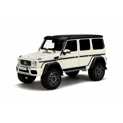 Mercedes G500 4x4 2016 white/black limited edition 2000 pcs. gt spirit cars 1 18 nissan gtr r50 limited edition simulation resin vehicle model collect decorations children s gifts