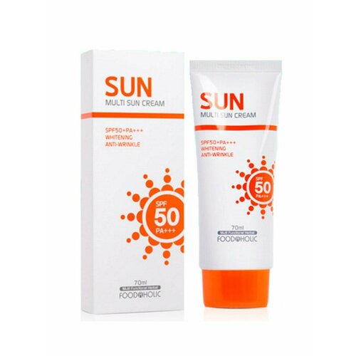 FOODAHOLIC Крем солнцезащитный для лица Multi Sun Cream (70 мл)