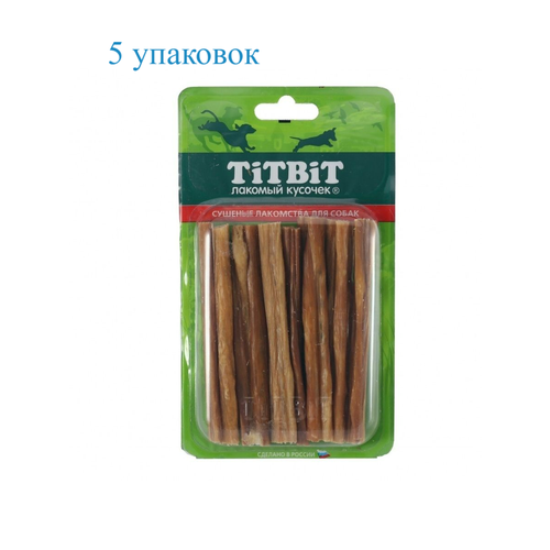 TiTBiT Лакомство для собак Кишки говяжьи Б2-S, 5х24г