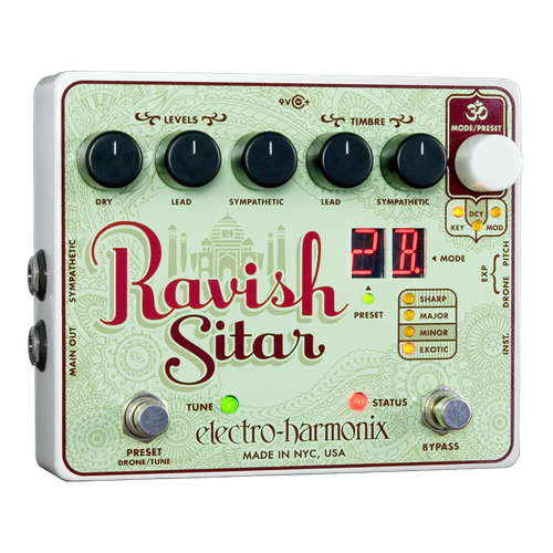 electro harmonix ehx freeze Electro-Harmonix (EHX) Ravish Sitar