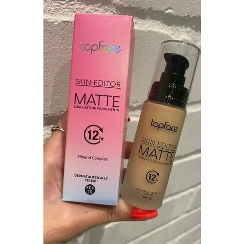 Topface тональный крем матирующий SPF20 Skin Editor Matte Foundation PT465, 003 тон